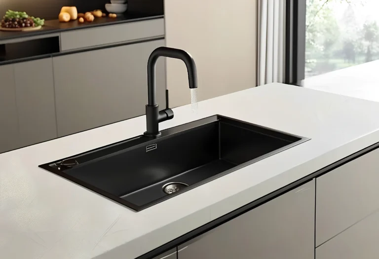 nouvel evier robinet electromenagers cuisine